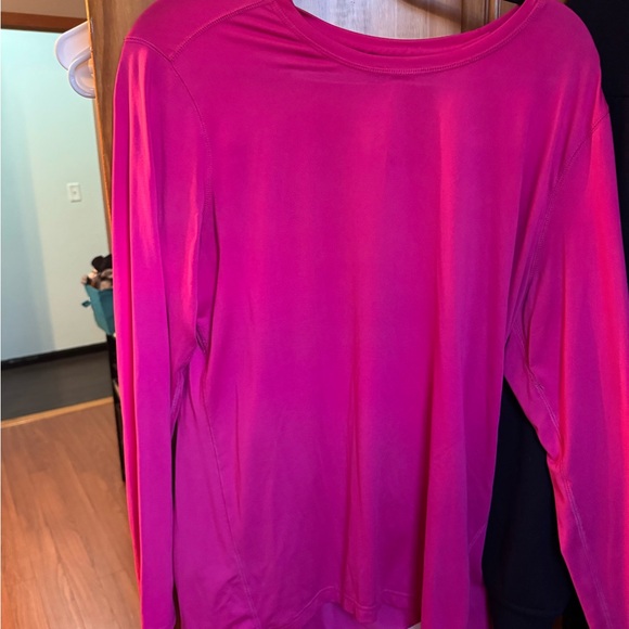 Med Couture Fuchsia Long Sleeve Blouse - Picture 1 of 4